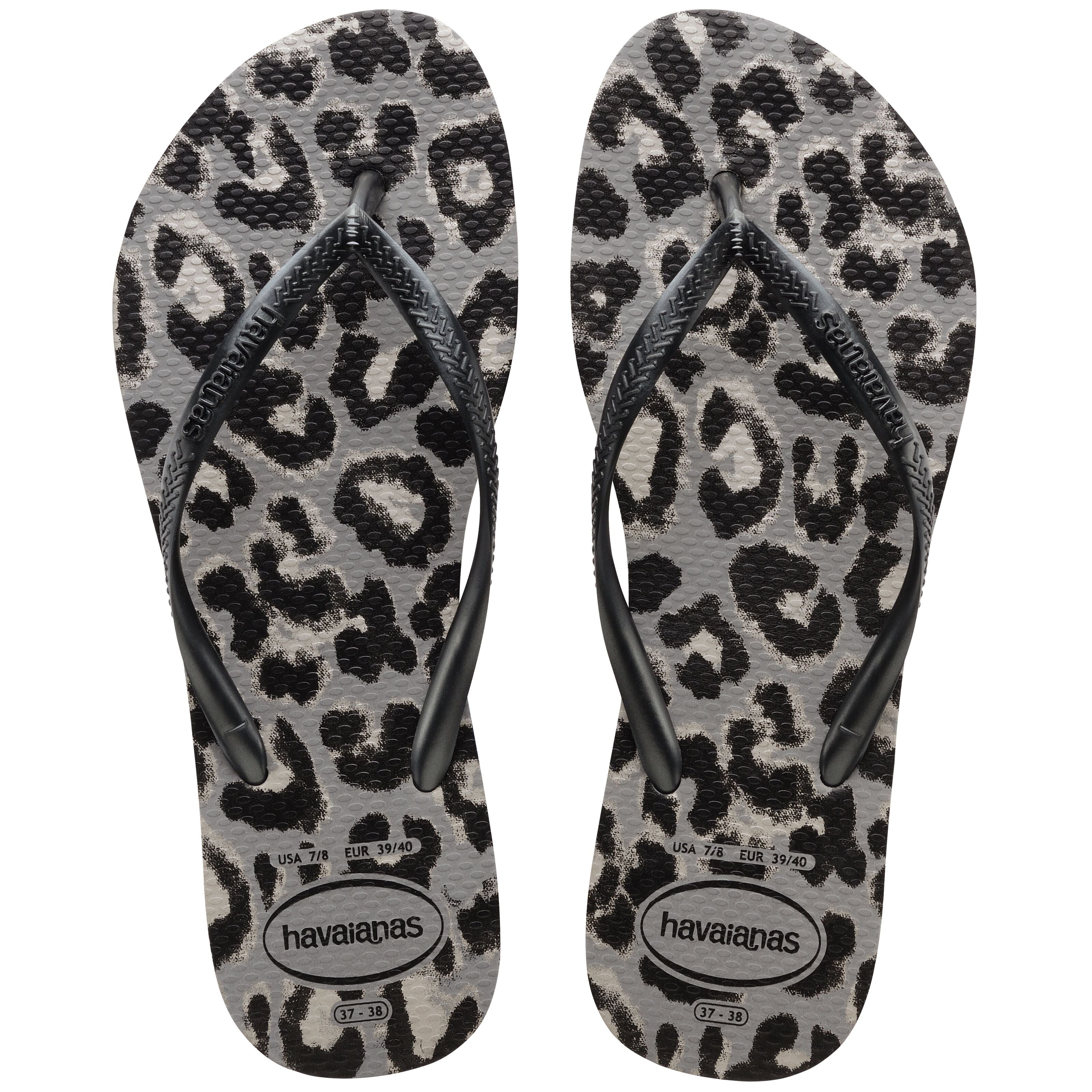 havaianas slim animals green olive