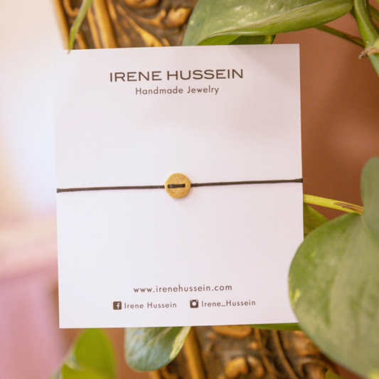 Irene Hussein Lucky Coin bracelet