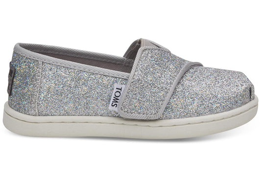 TOMS Tiny Classic Silver Iridescent Glimmer