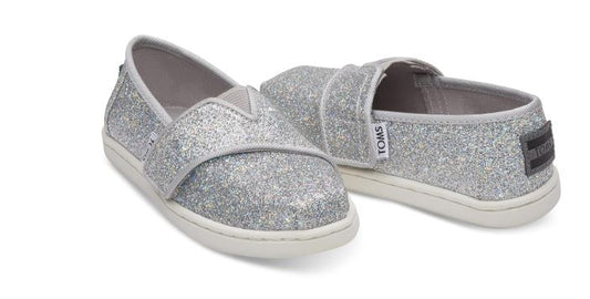 TOMS Tiny Classic Silver Iridescent Glimmer